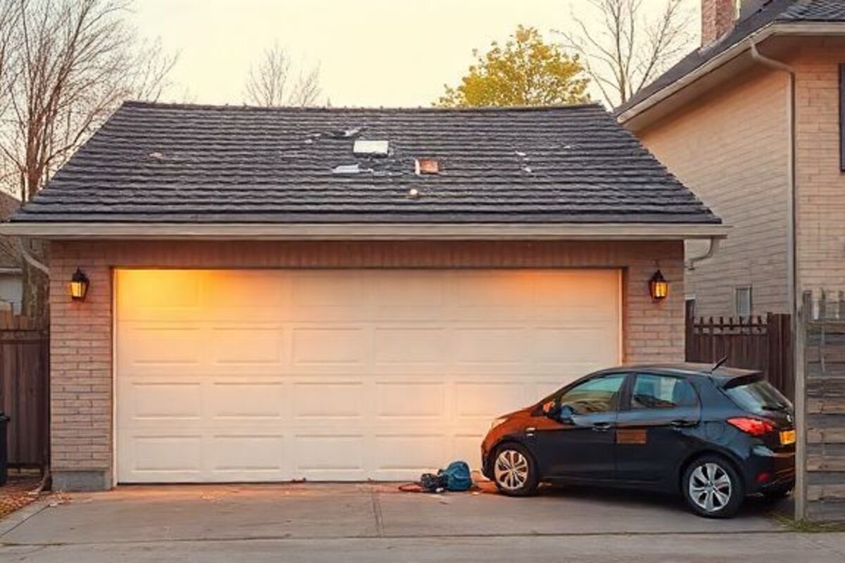 Garage particulier endommagé par une tempête : quelle prise en charge ?
