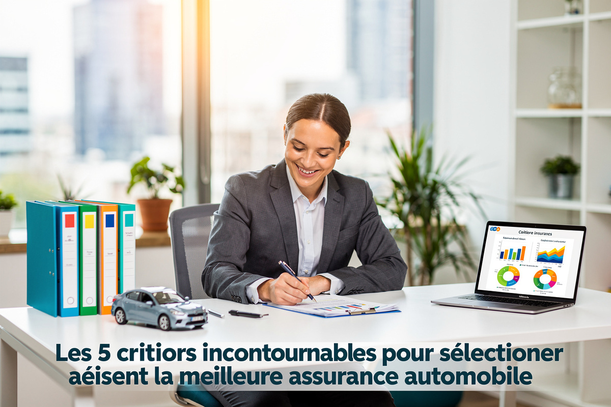 Les 5 critères incontournables pour sélectionner aisément la meilleure assurance automobile