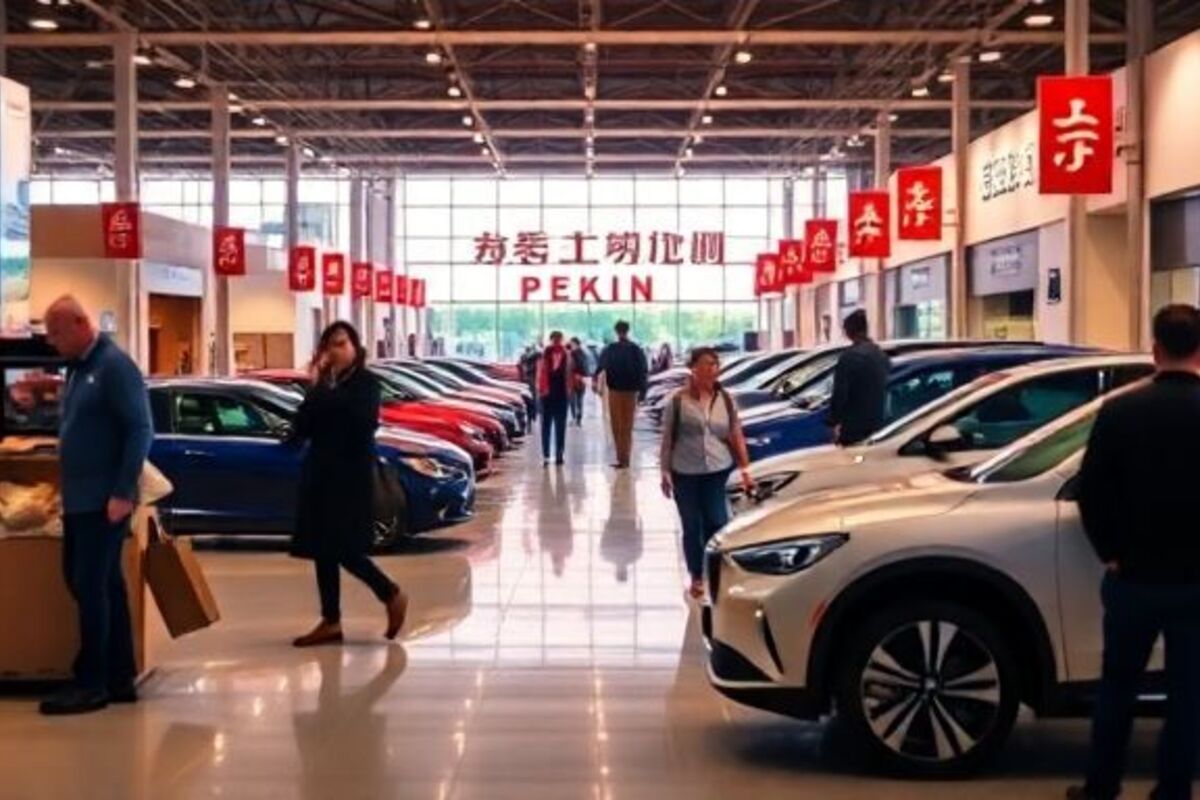 À Pékin, un Salon de l’Auto inédit en taille pour dynamiser un marché en quête de renouveau