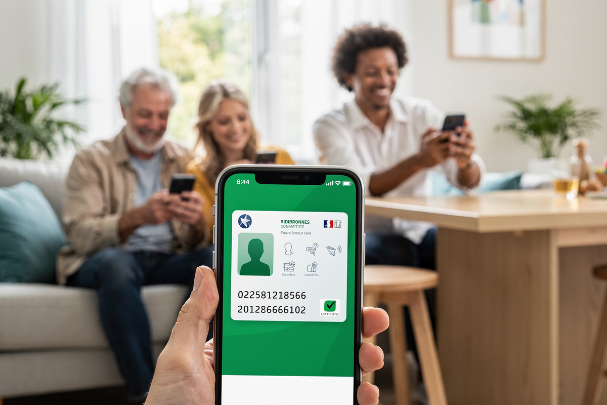 Tous les Français peuvent désormais accéder à la carte Vitale numérique sur leur smartphone dès ce mardi