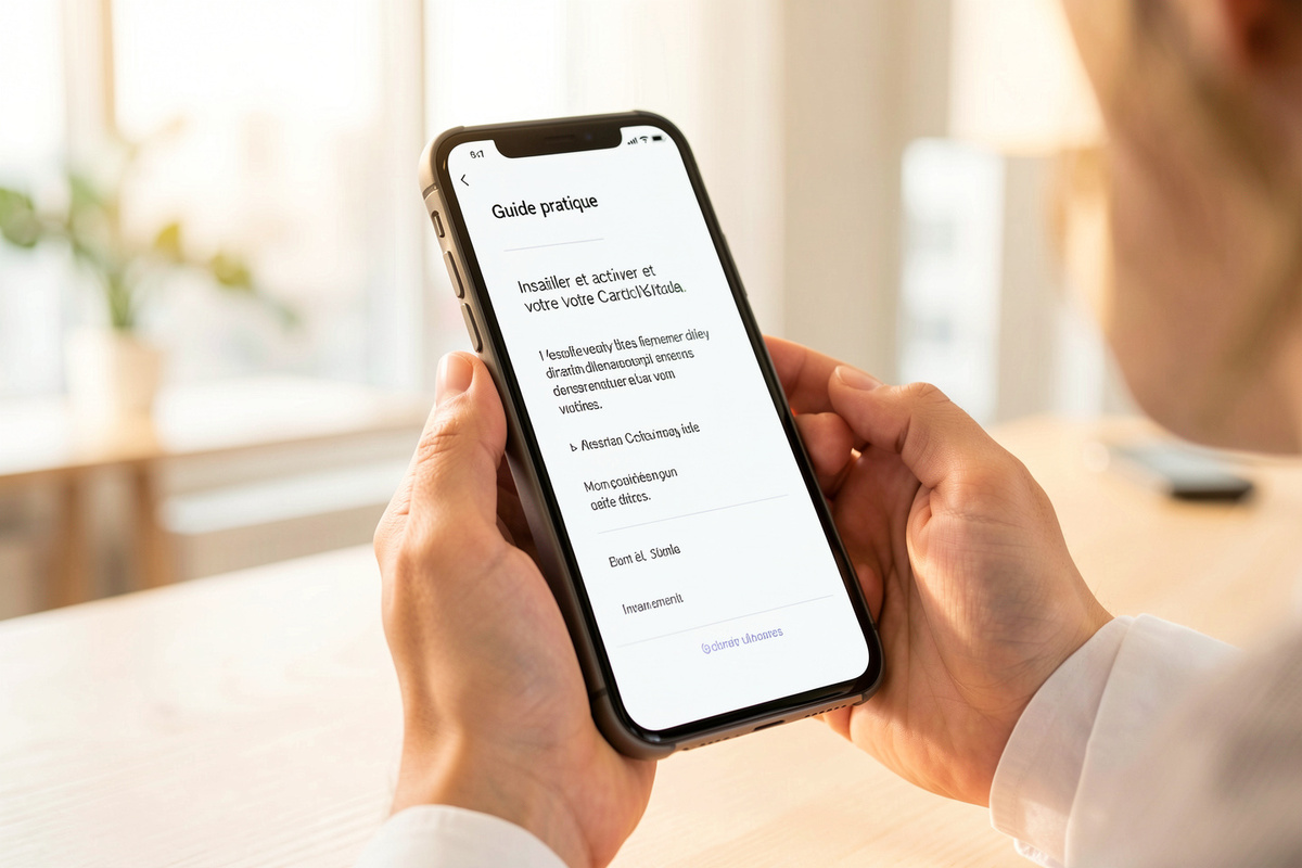Guide pratique : Installer et activer votre Carte Vitale directement sur votre smartphone