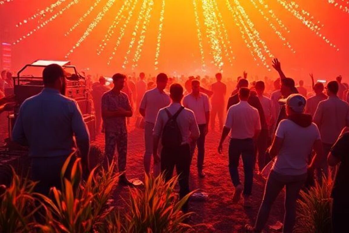 Ils sont à bout de forces : les agriculteurs épuisés par l’organisation d’une rave party géante sur leurs terres