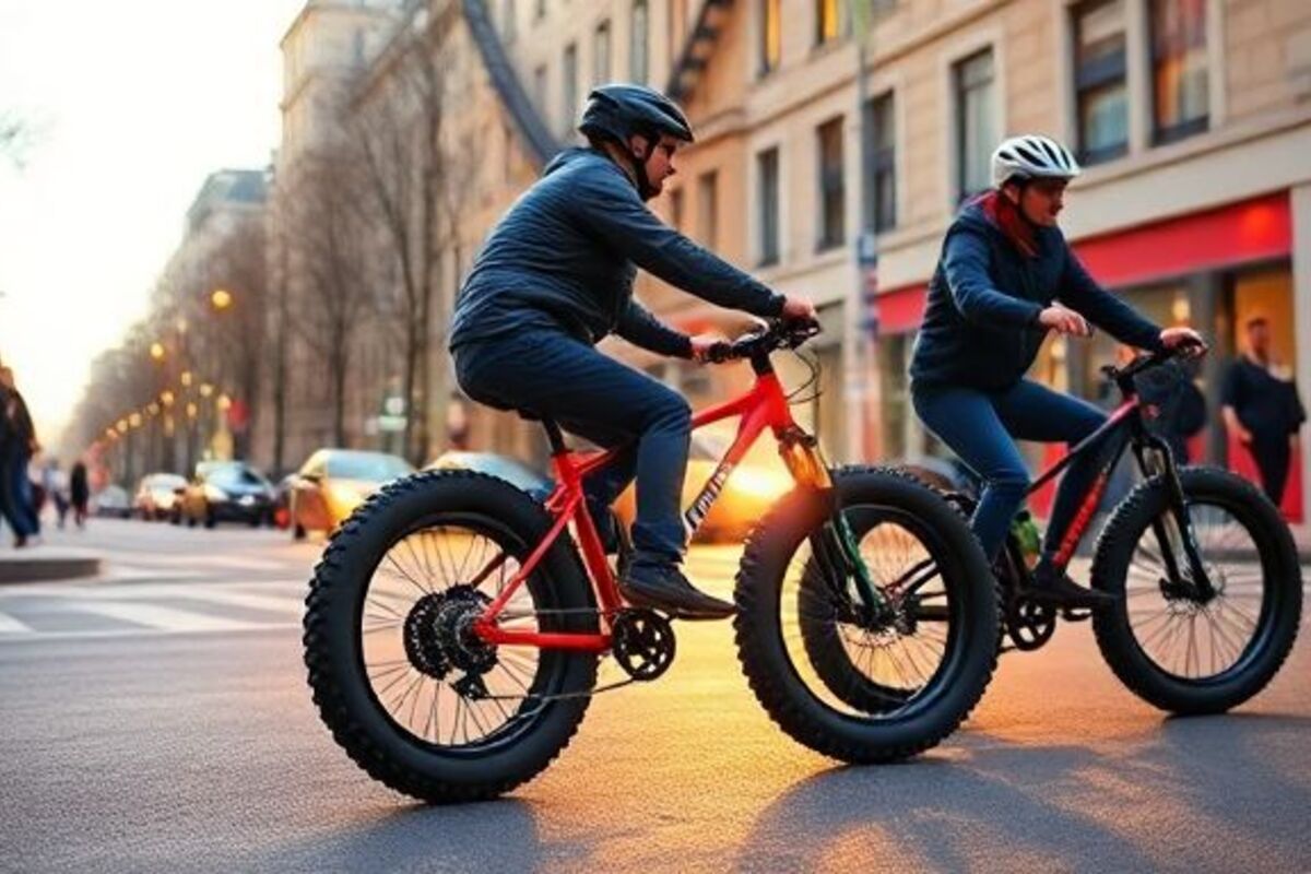 Fatbikes en ville : quand ces bolides tout-terrain défient toutes les vitesses et inquiètent la sécurité urbaine | TF1 Info