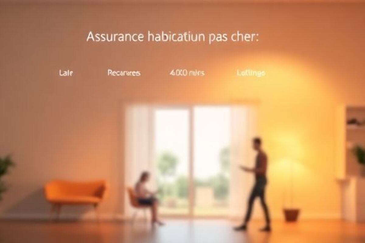 Assurance habitation pas cher : quel est le prix moyen selon le type de logement