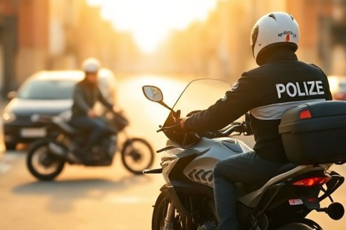 Un motard de la police nationale grièvement blessé après une collision suite à un refus d’obtempérer