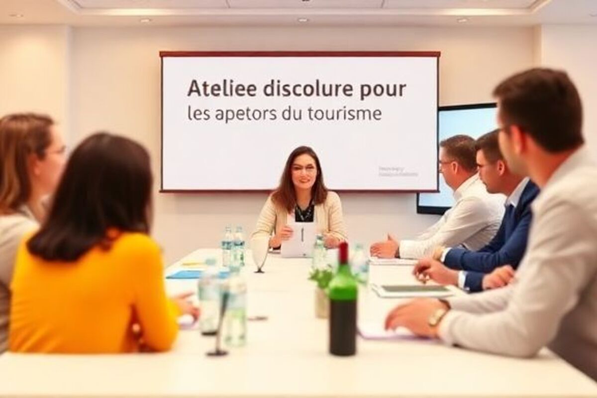 Atelier stratégique incontournable pour les acteurs du tourisme