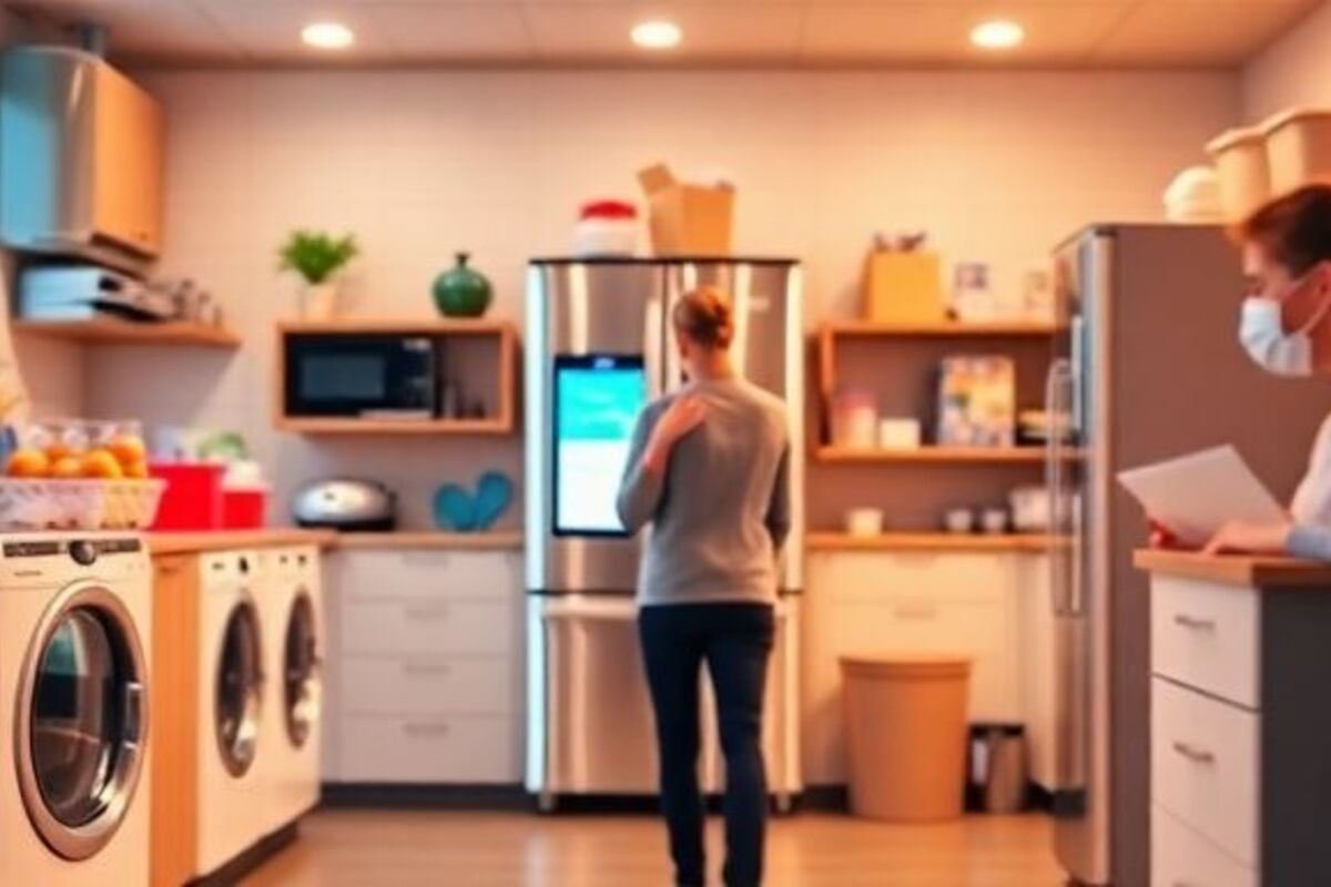 Gestion des appareils électroménagers dans un bien locatif