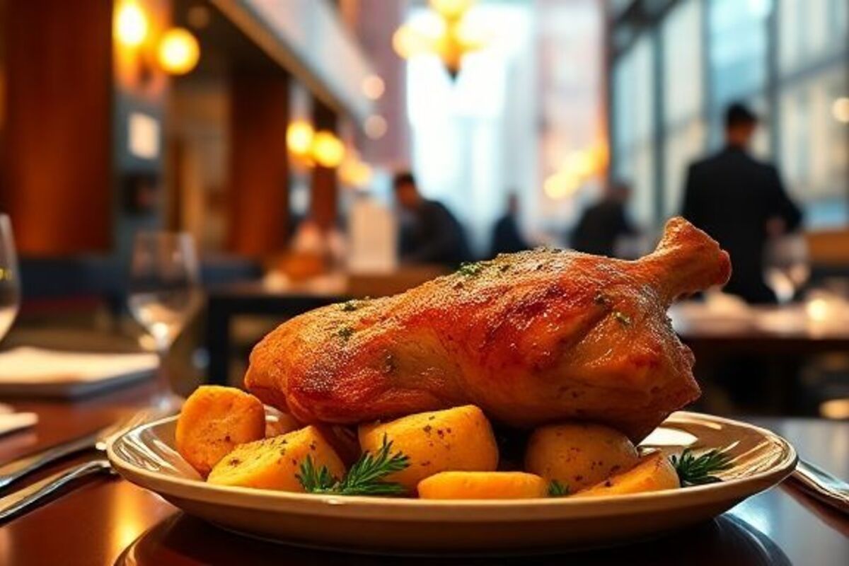 À New York, un demi-poulet au prix exorbitant dans un restaurant français déclenche la controverse