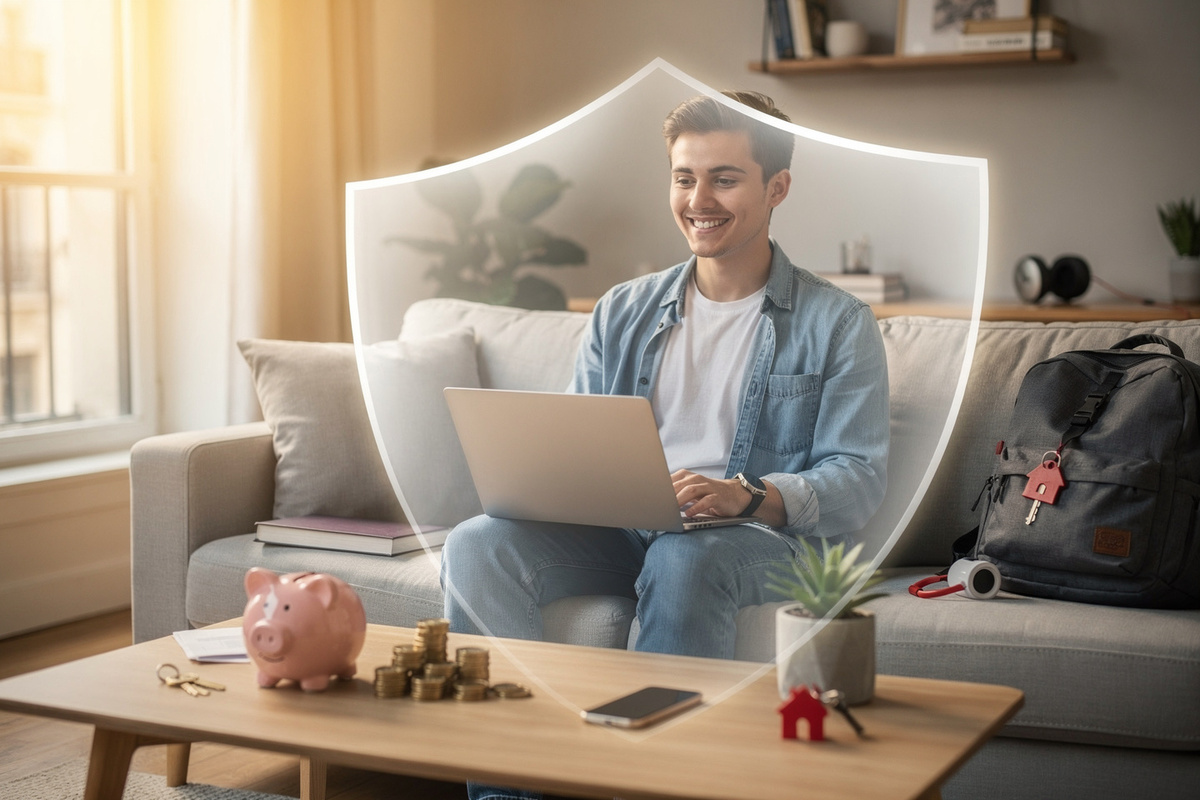 Assurance habitation pour étudiants : protection dès 6 € par mois