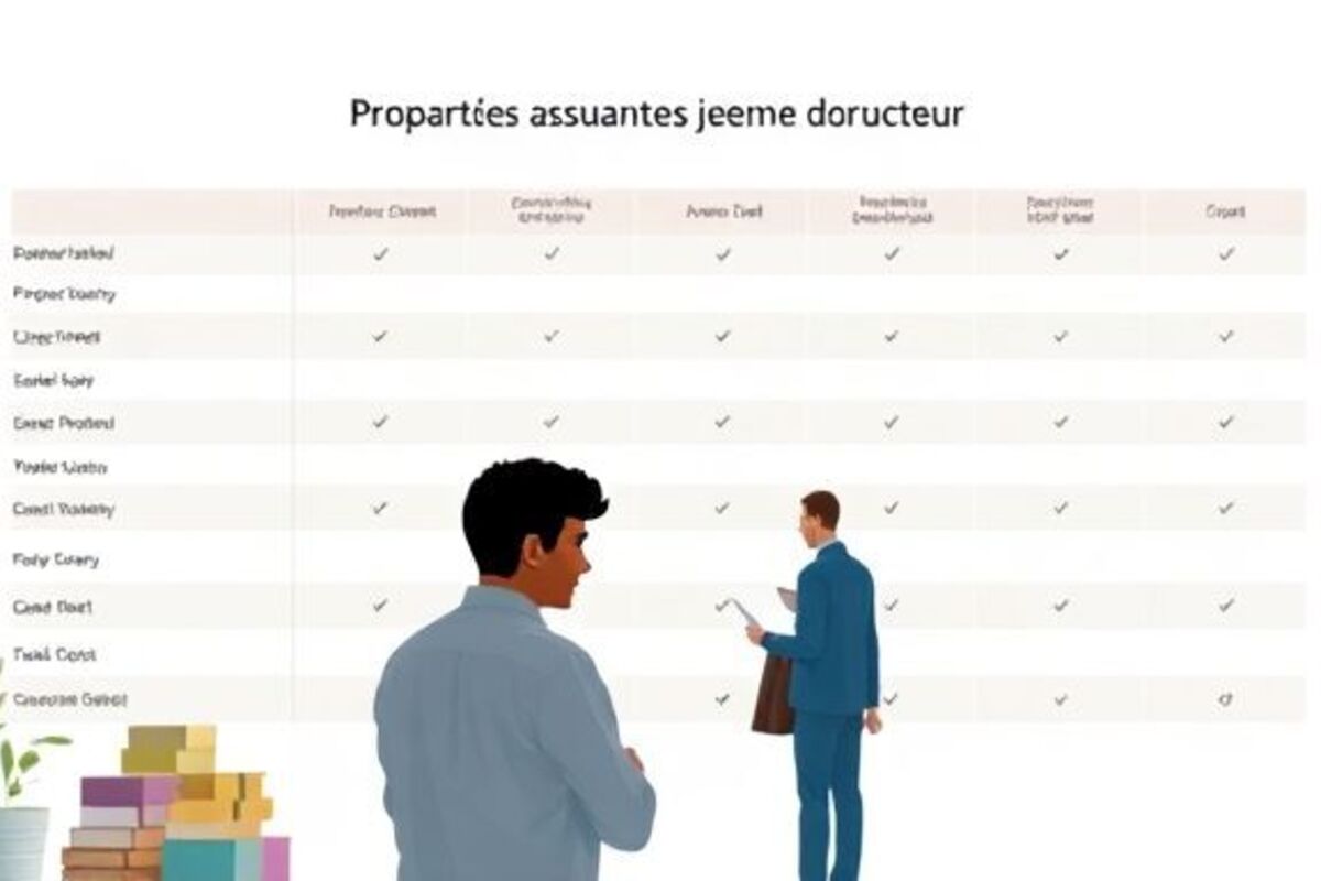 Tableau comparatif des garanties assurance jeune conducteur : ce que cachent les contrats low cost