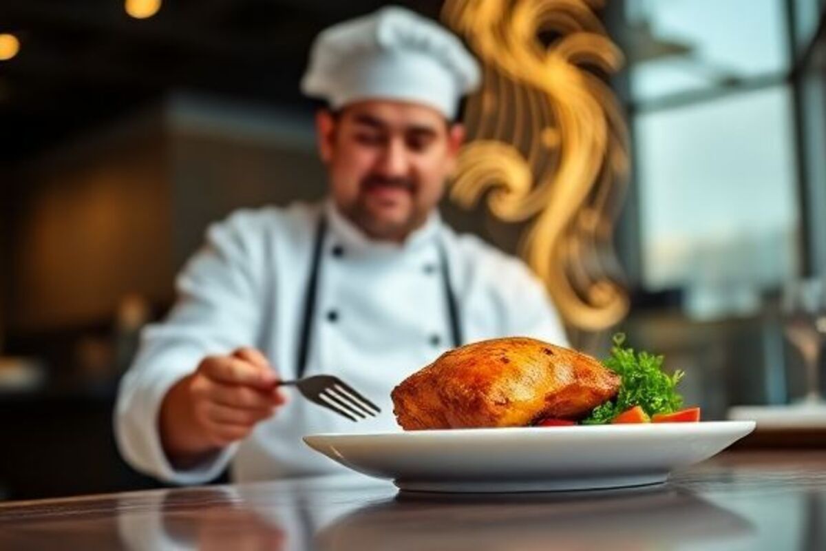 Le demi-poulet à 40 dollars qui fait polémique : ce chef au coeur d’une controverse tarifaire sur les réseaux sociaux