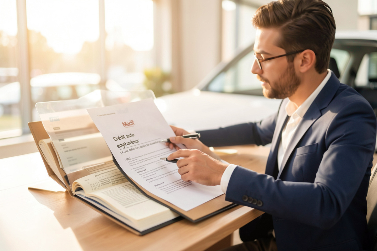 Crédit auto Macif et assurance emprunteur : ce que cache le contrat