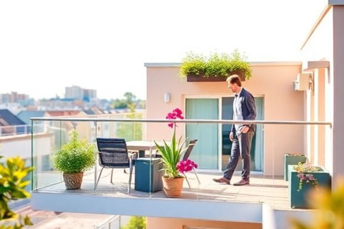 Assurance habitation pas chère : garantie vol sur balcon et terrasse