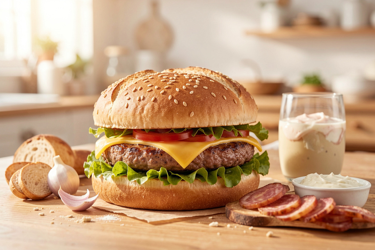 Les ingrédients qui font un vrai burger artisanal