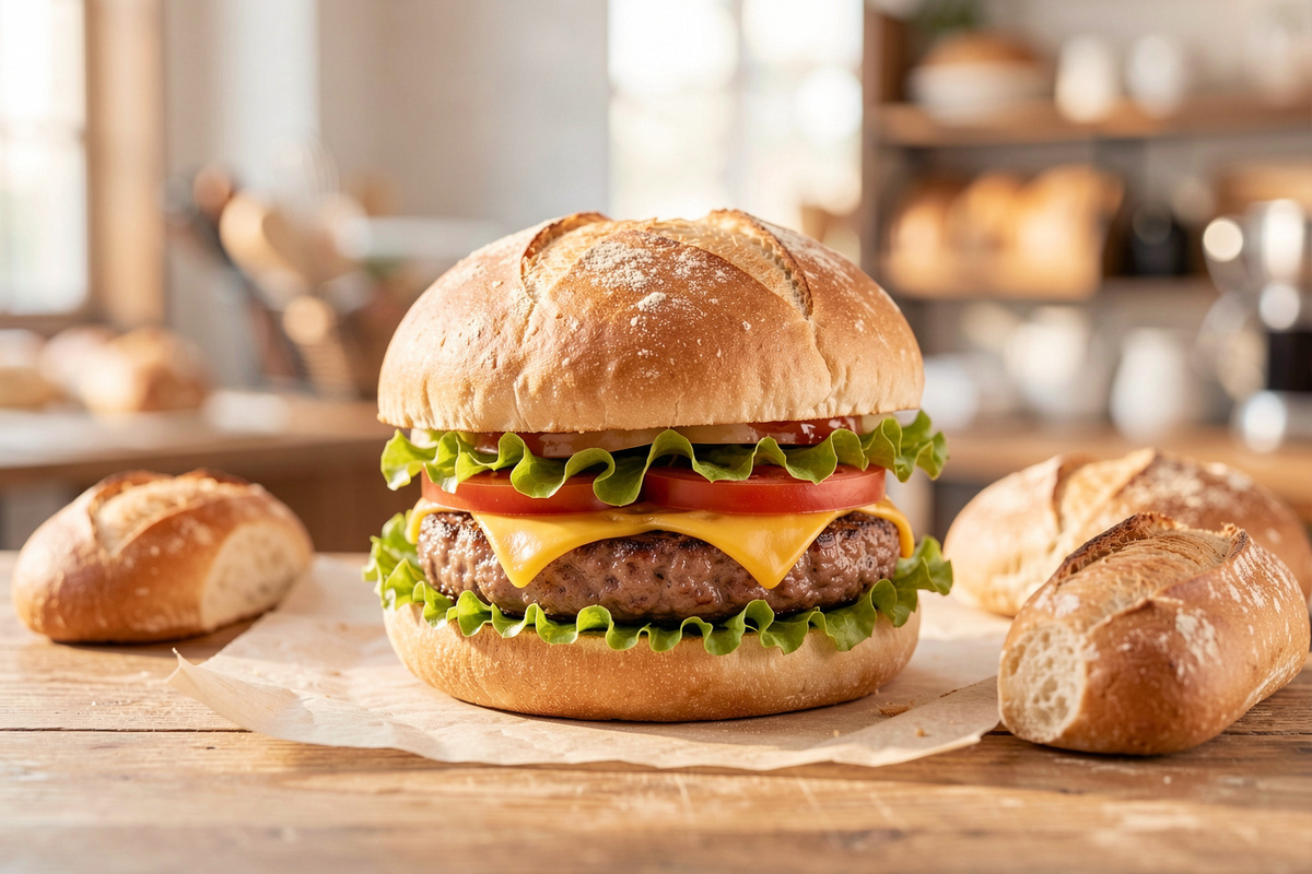 Quel pain choisir pour un burger artisanal réussi